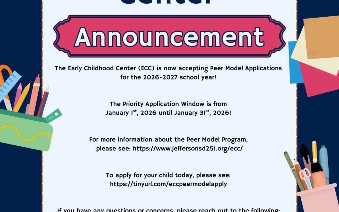 ECC Peer Model Applications Opening Soon!
